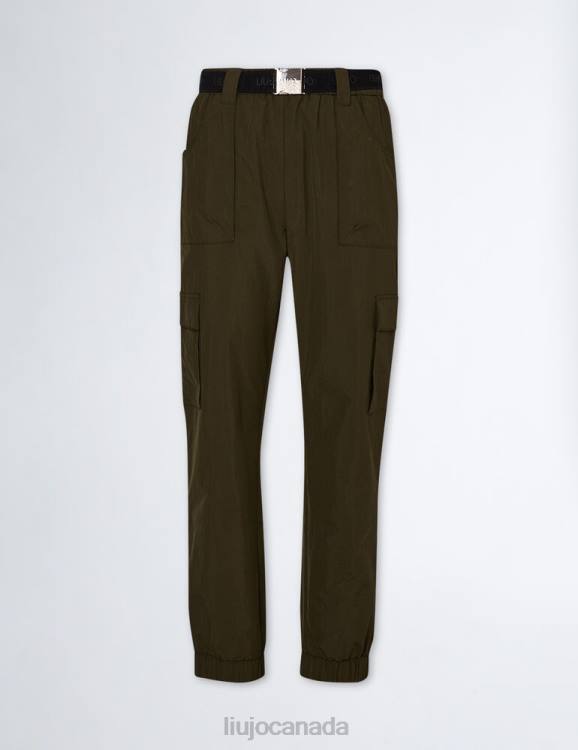 Clothing Liu Jo Nylon Trousers With Belt Women F606895