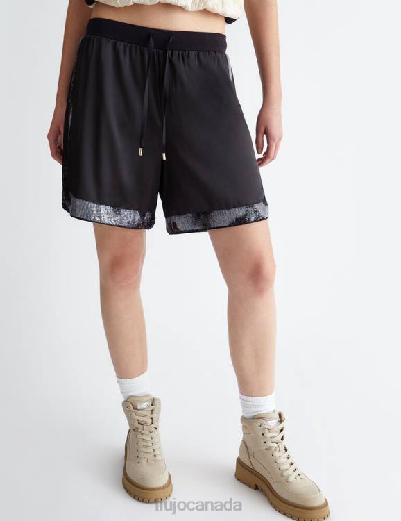 Clothing Liu Jo Sequinned Shorts Women F6061023