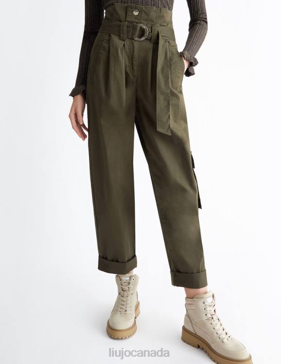 Clothing Liu Jo Stretch Cargo Trousers Women F606913