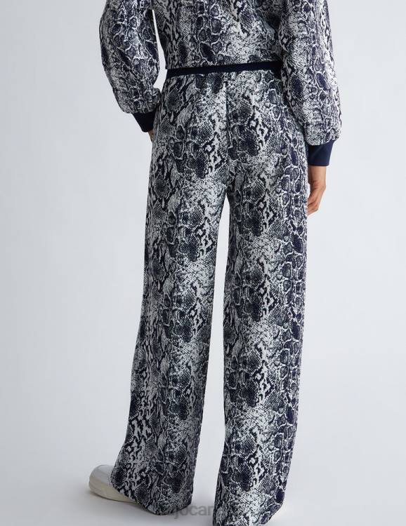 Clothing Liu Jo Trousers With Python Print Women F606337