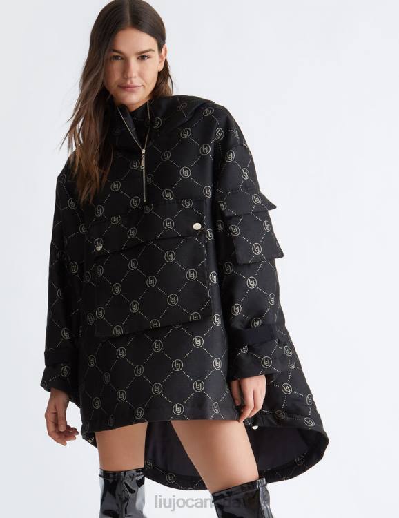 Clothing Liu Jo Jacquard Anorak With Logo Women F606154