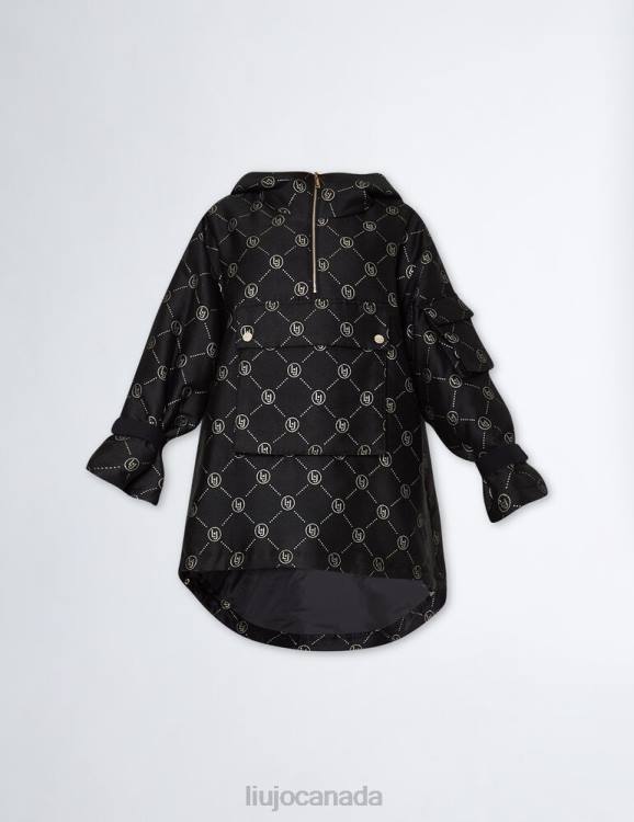 Clothing Liu Jo Jacquard Anorak With Logo Women F606154