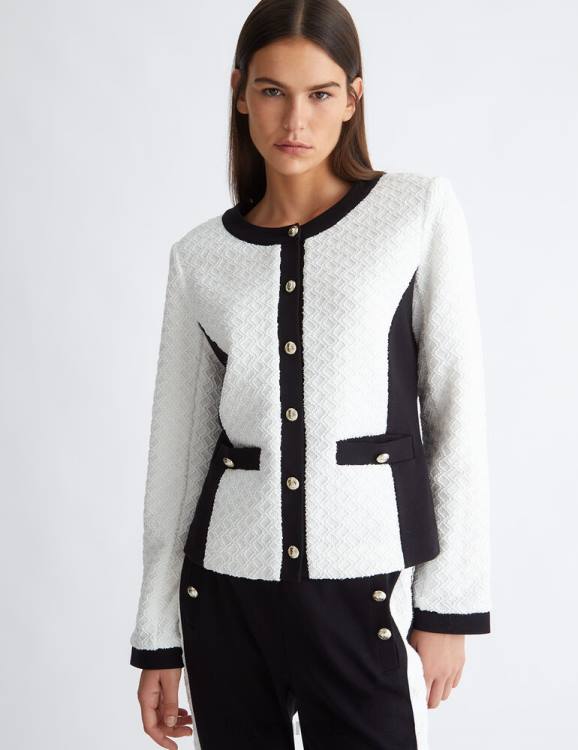 Clothing Liu Jo Jersey Jacket Women F60628
