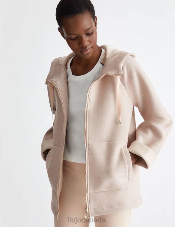 Clothing Liu Jo Lurex And Scuba Jacket Women F606899