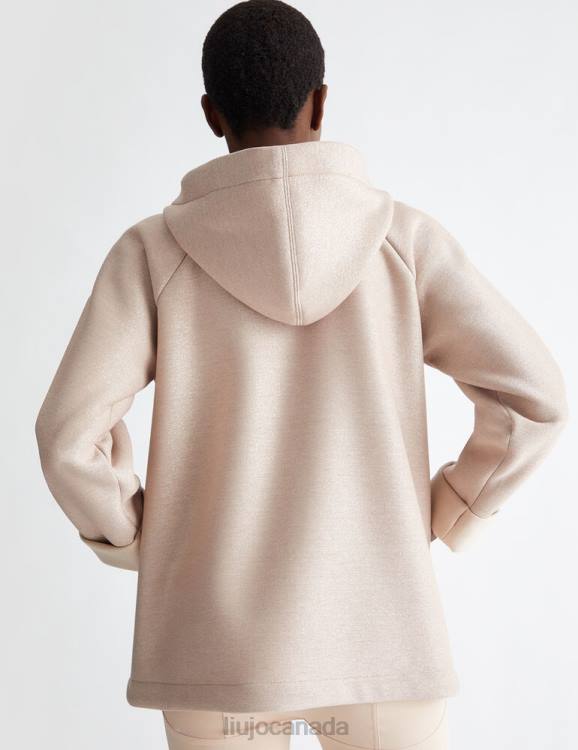 Clothing Liu Jo Lurex And Scuba Jacket Women F606899