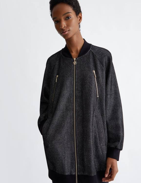 Clothing Liu Jo Lurex Jacket Women F606662