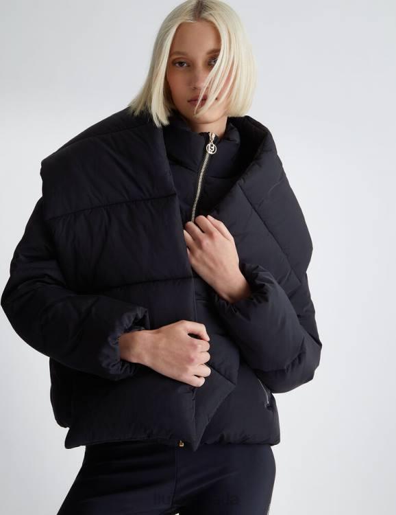Clothing Liu Jo Quilted Jacket With Scarf Women F606278