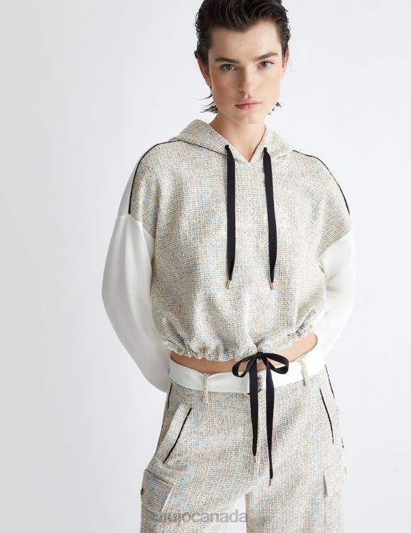Clothing Liu Jo Boucle Hoodie Women F606724