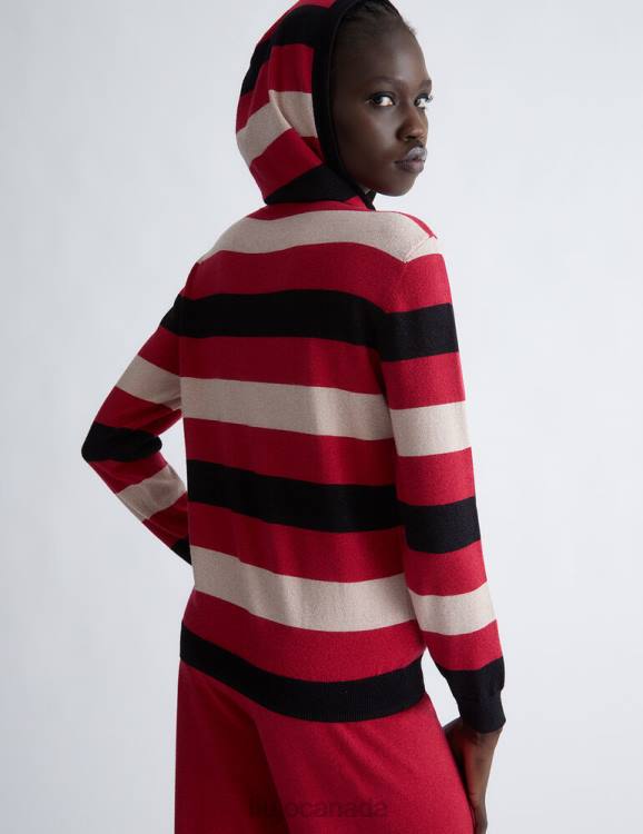 Clothing Liu Jo Eco-Friendly Striped Sweater Women F606510