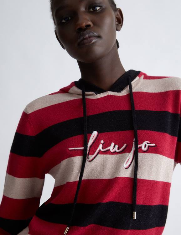 Clothing Liu Jo Eco-Friendly Striped Sweater Women F606510
