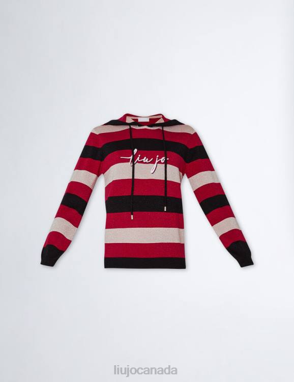 Clothing Liu Jo Eco-Friendly Striped Sweater Women F606510
