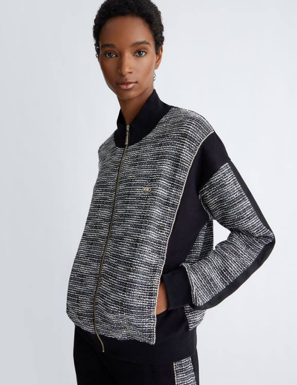 Clothing Liu Jo Eco-Friendly Sweatshirt With Zip Women F606834