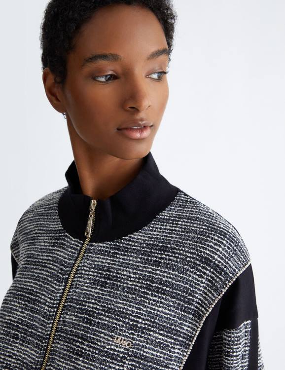 Clothing Liu Jo Eco-Friendly Sweatshirt With Zip Women F606834