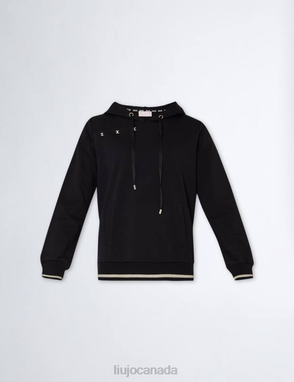 Clothing Liu Jo Hooded, Eco-Friendly Sweatshirt Women F606319
