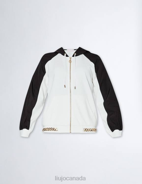 Clothing Liu Jo Sweatshirt With Chains And Zip Women F606869