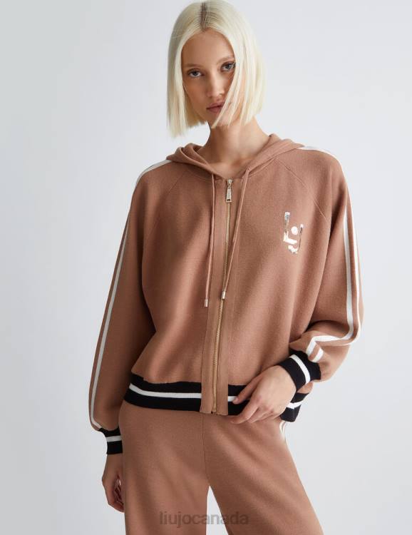 Clothing Liu Jo Sweatshirt With Hood And Zip Women F606296