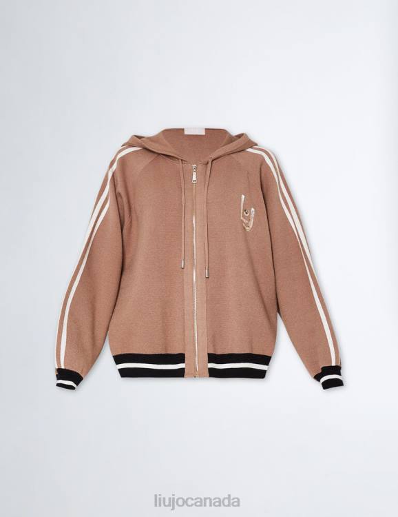 Clothing Liu Jo Sweatshirt With Hood And Zip Women F606296