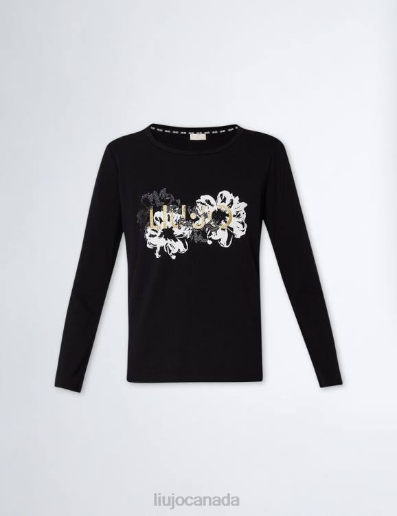 Clothing Liu Jo Eco-Friendly T-Shirt With Floral Print Women F6061065