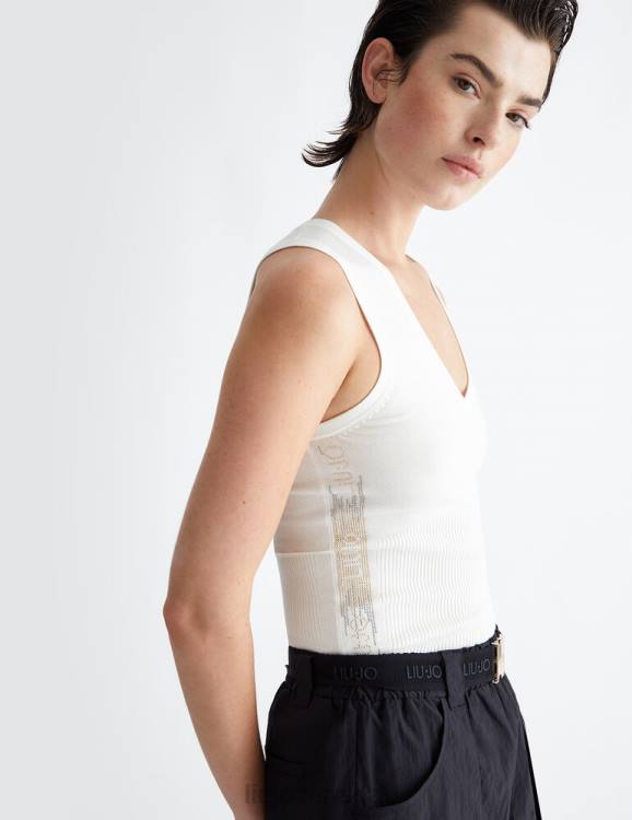 Clothing Liu Jo Knit Top With Studs Women F606915