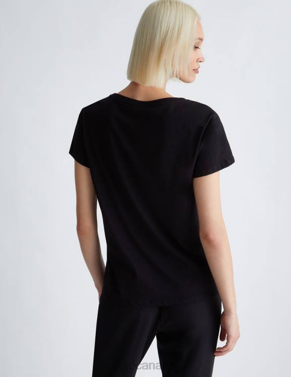 Clothing Liu Jo T-Shirt With Logo And Gemstones Women F606903