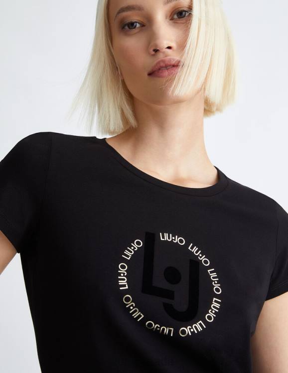 Clothing Liu Jo T-Shirt With Logo Women F6061028
