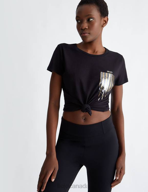 Clothing Liu Jo T-Shirt With Rhinestones Women F606940