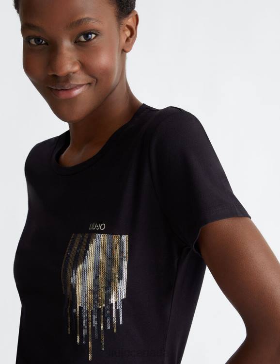 Clothing Liu Jo T-Shirt With Rhinestones Women F606940