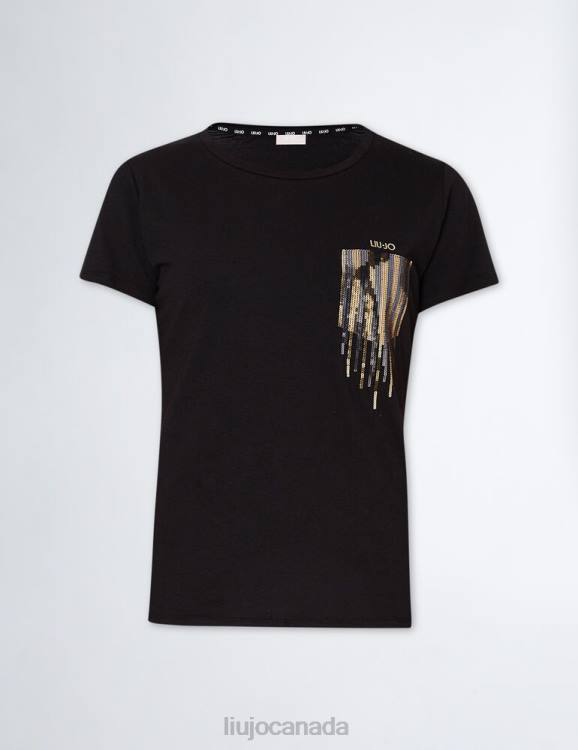 Clothing Liu Jo T-Shirt With Rhinestones Women F606940