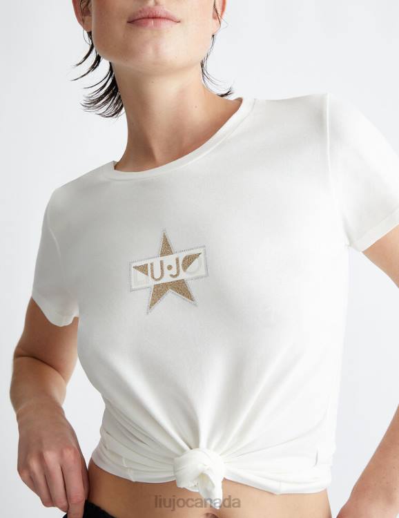 Clothing Liu Jo T-Shirt With Star And Logo Women F6061085