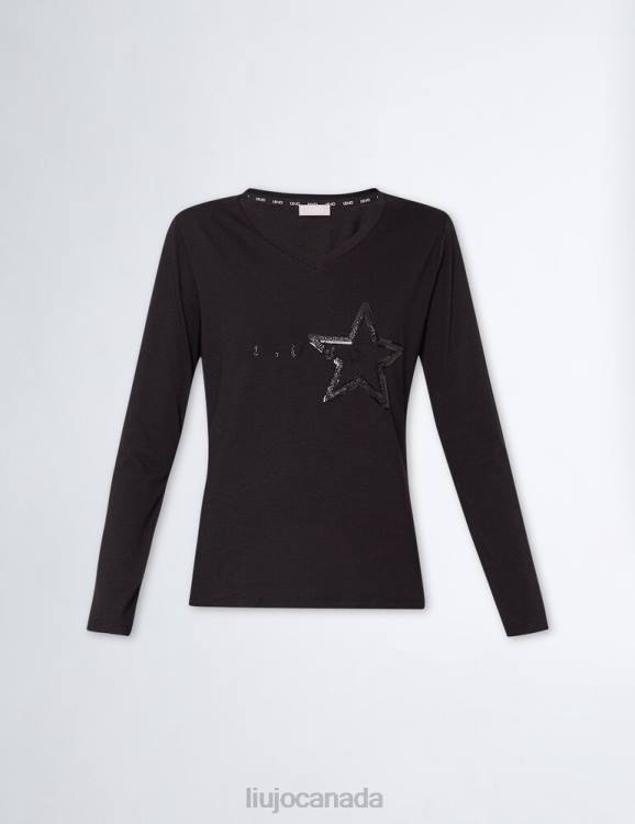 Clothing Liu Jo T-Shirt With Star And Logo Women F6061100
