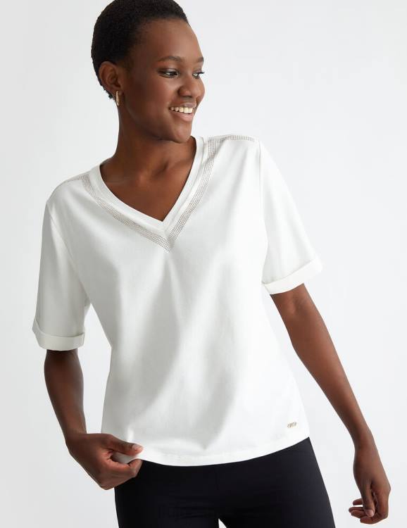 Clothing Liu Jo T-Shirt With Studs Women F606808