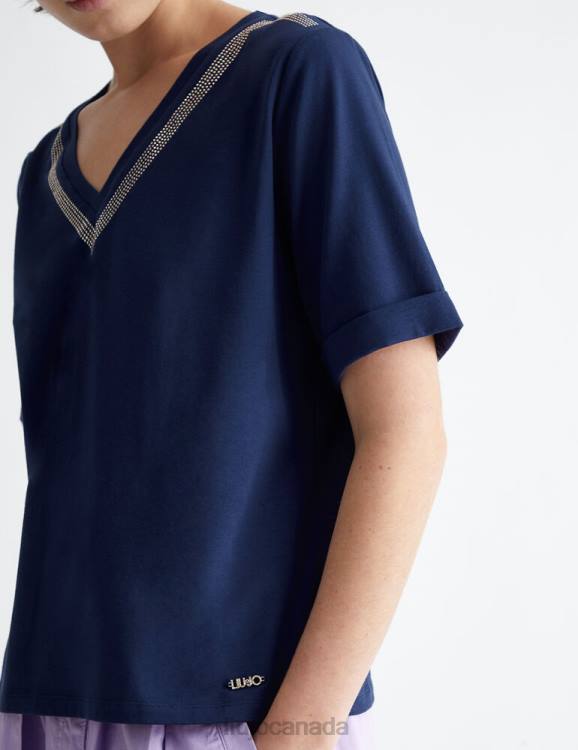 Clothing Liu Jo T-Shirt With Studs Women F606959