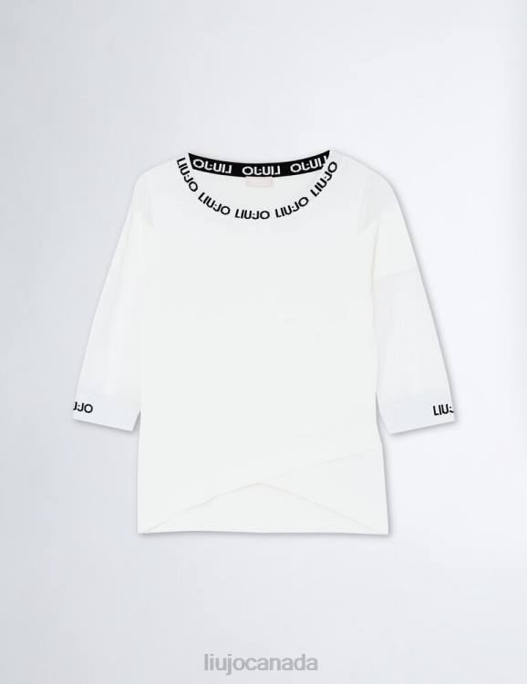 Clothing Liu Jo Top With Mesh Sleeves Women F6061054